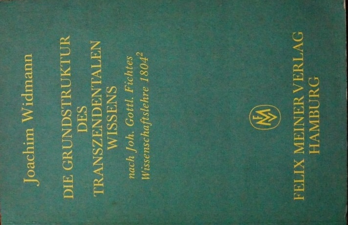 Die Grundstruktur des Transzendentalen