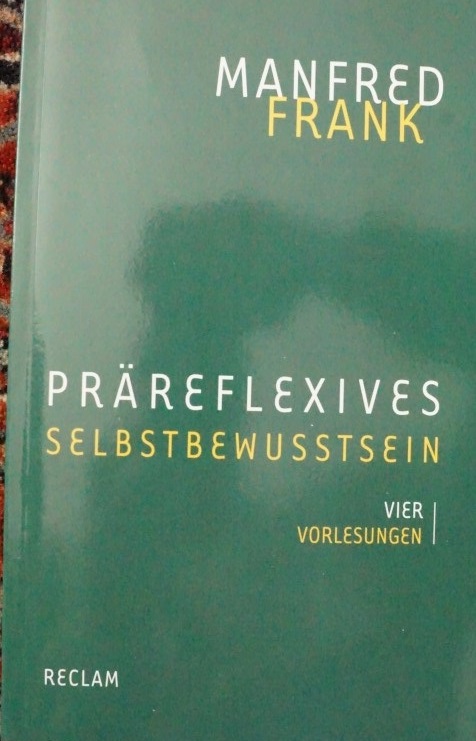 Präreflexives Selbstbewusstsein