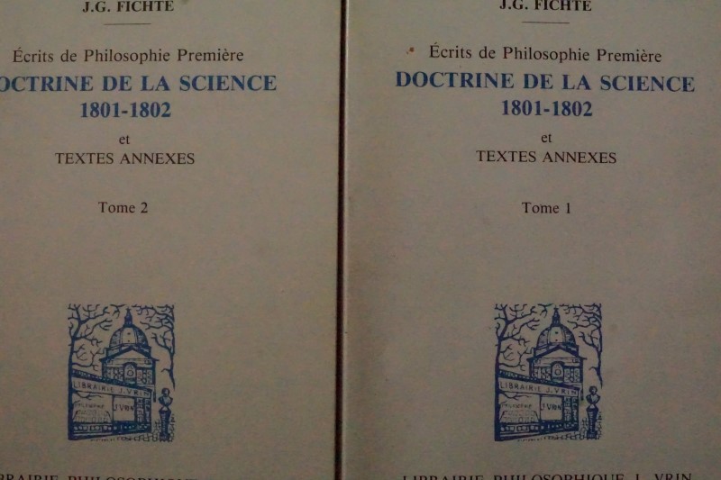 Doctrine de la Science 1801-1802