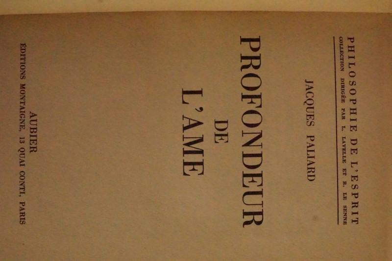 Profondeur de L`Ame