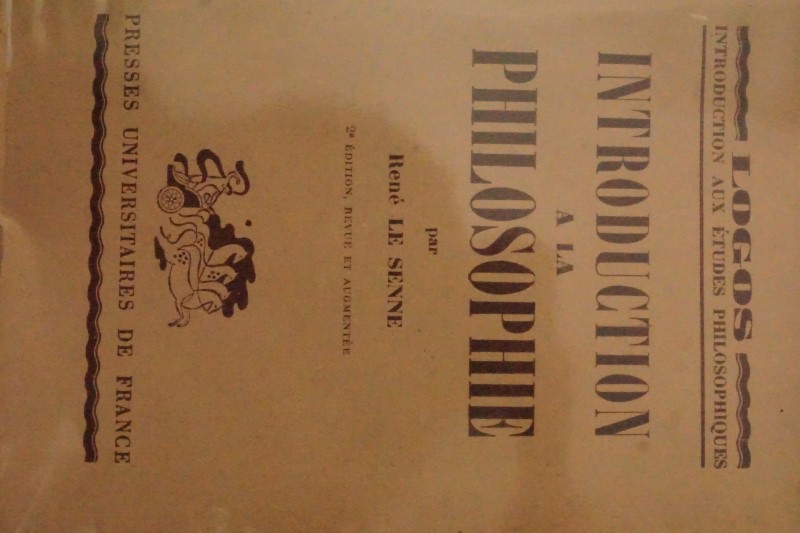 Introduction a la Philosophie 