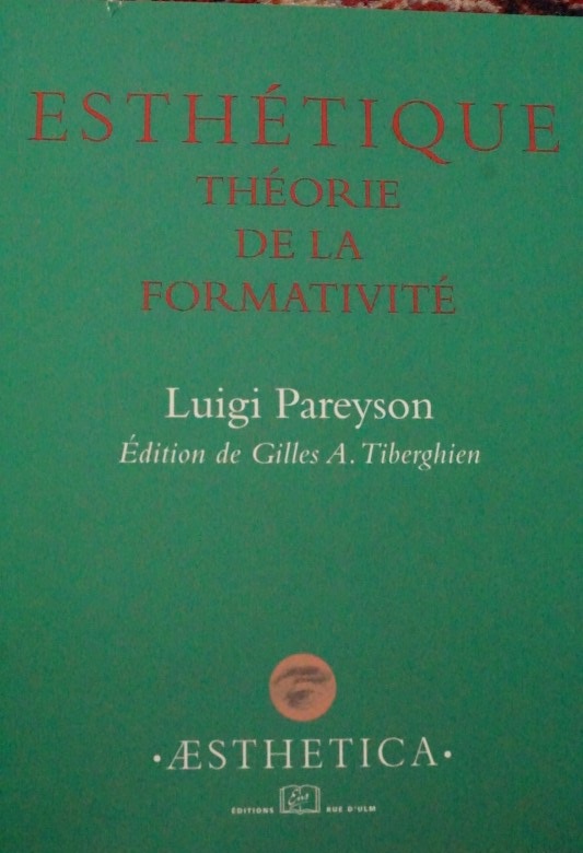 Estétique - Théorie de la Formativité