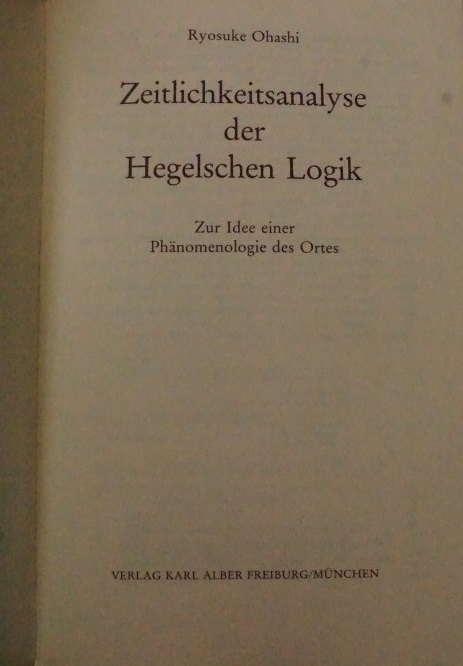 Zeitlichkeitsanalyse der Hegelschen Logik