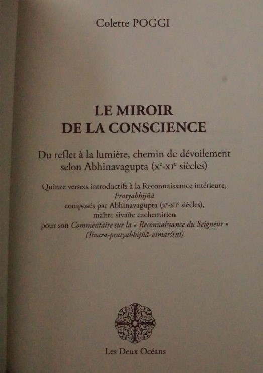 Le Miroir de la Conscience 