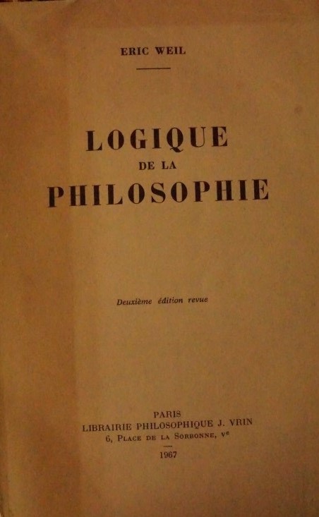 Logique de la Philosophie