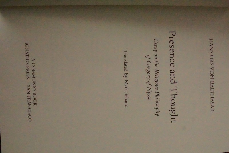 Presence and Thought