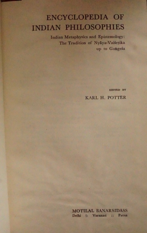 Encyclopadia of Indian Philosophies