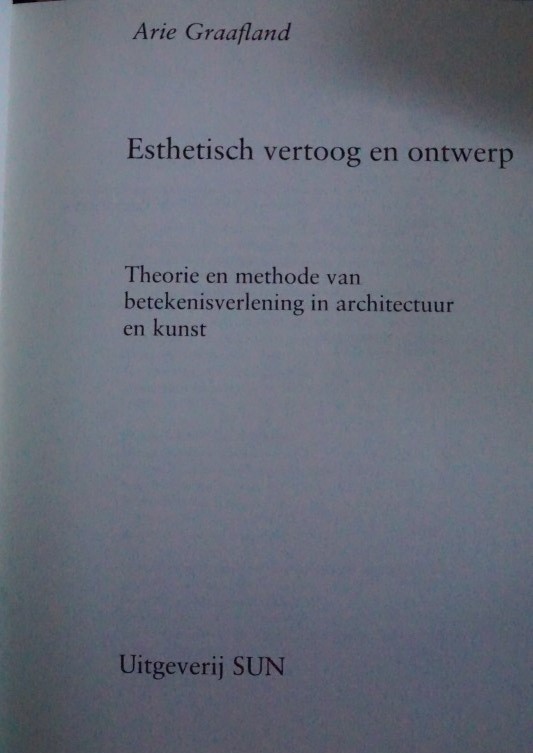Estetisch vertoog en ontwerp