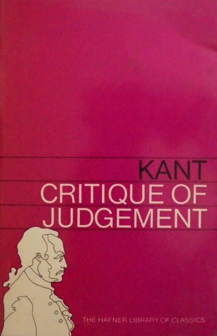 Critique of Judgement