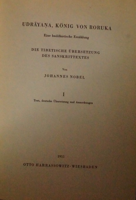 Udrayana König von Boruka - eine buddhistische Erzählung