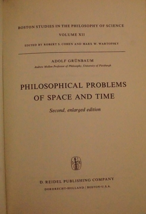 Philosophical problems of space and time