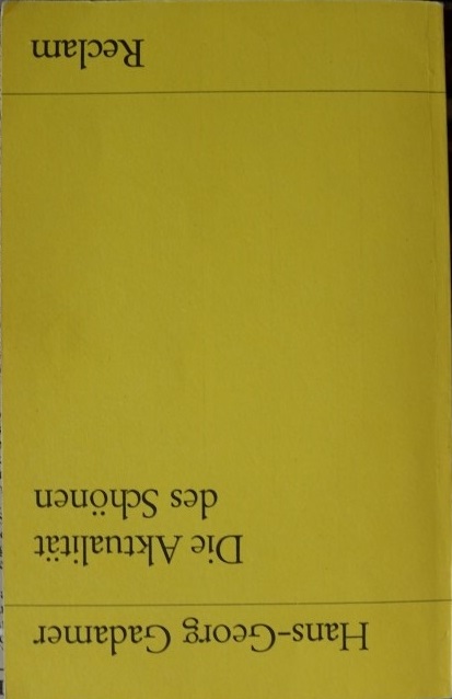 Die Aktualität des Schonen