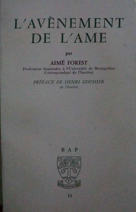 L`Avènement de L`Ame
