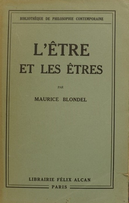 L`être et les êtres
