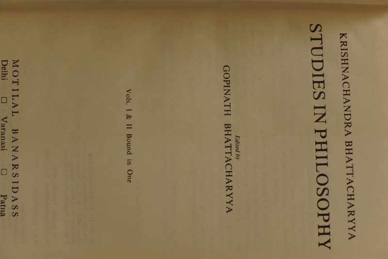 Studies in Philosophy 