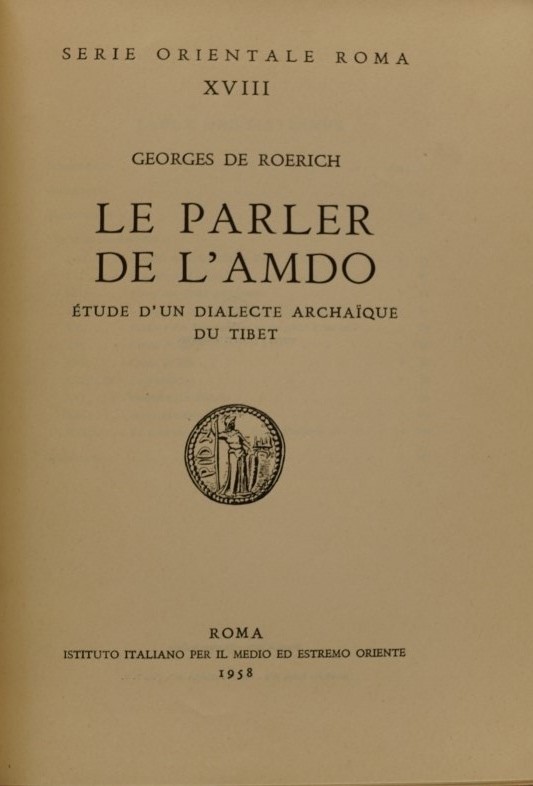 Le Parler de L`Amdo