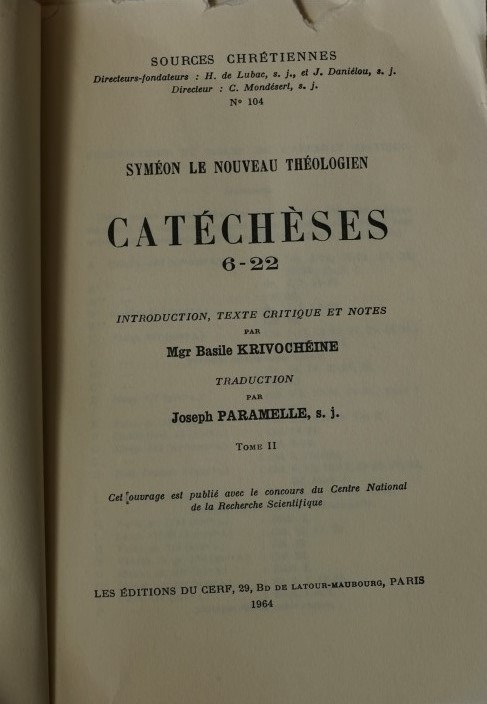 Catéchèses 