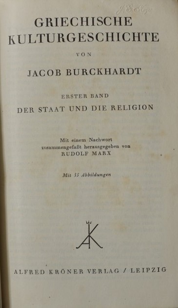 Griechische Kulturgeschichte