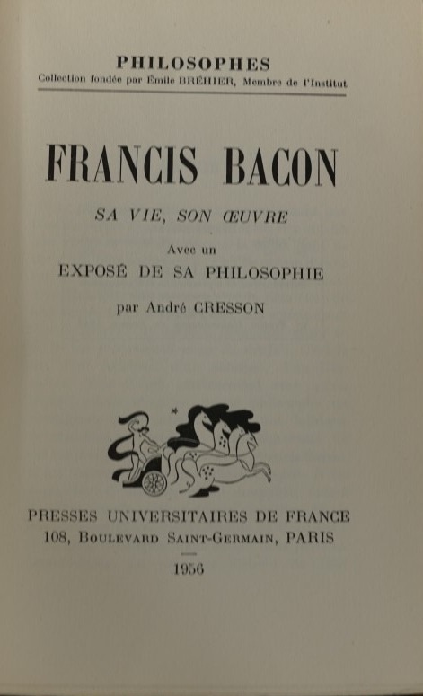 Philosophes - Francis Bacon