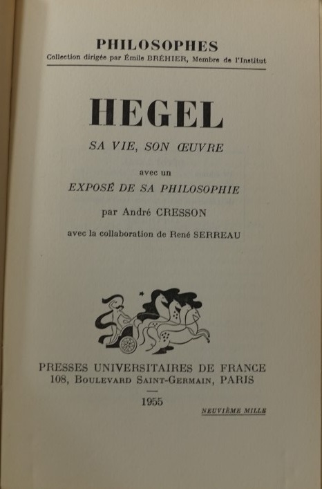 Philosophes - Hegel