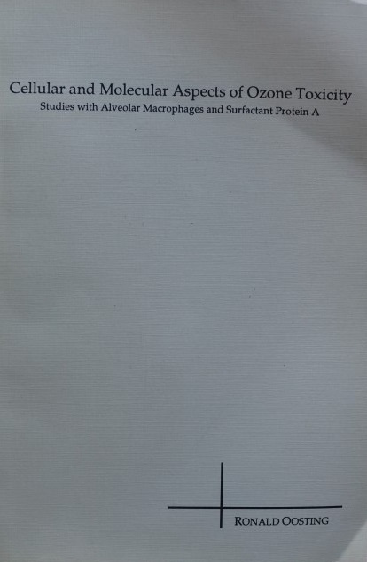 Cellular and Molecular Aspects of Ozone toxicity