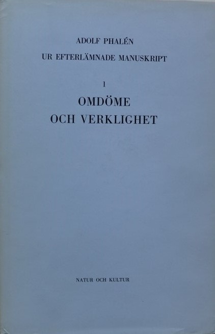 Ur Efterlämnade Manuskript