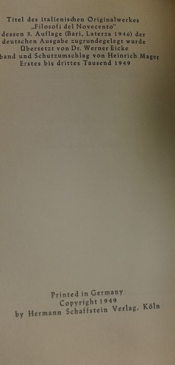 Philosophische Strömungen des Zwanzigsten Jahrhunderts