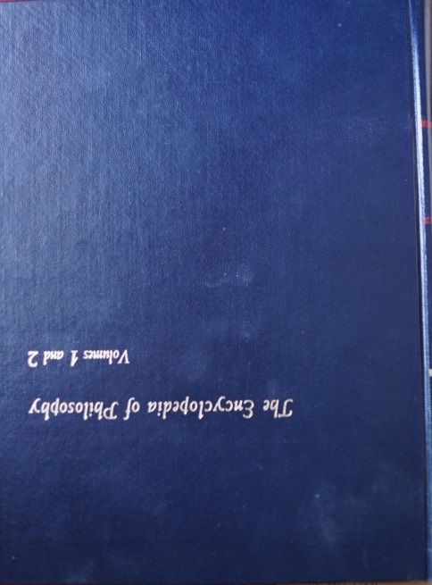 The Encyclopedia of Philosophy Volume 1 and 2