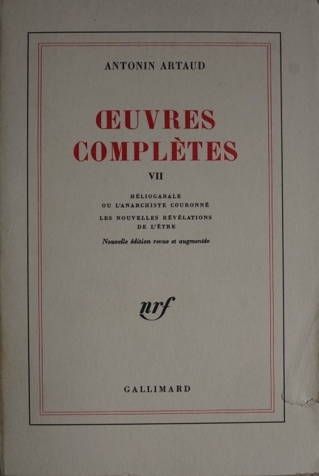 Oeuvres Complètes VII
