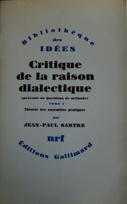 Critique de la raison dialectique 