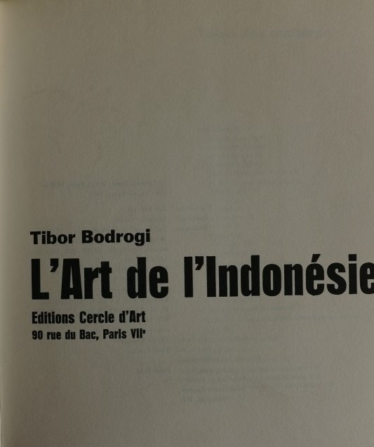 L`Art de l`Indonésie