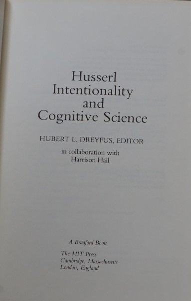 Husserl Intentionality and Cognitive Science