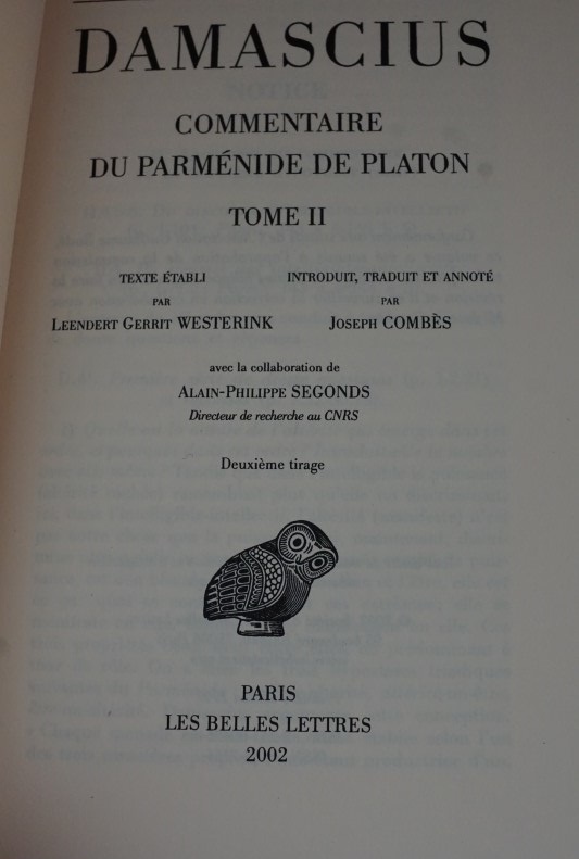 Proclus - Introduction Générale et Livre 1